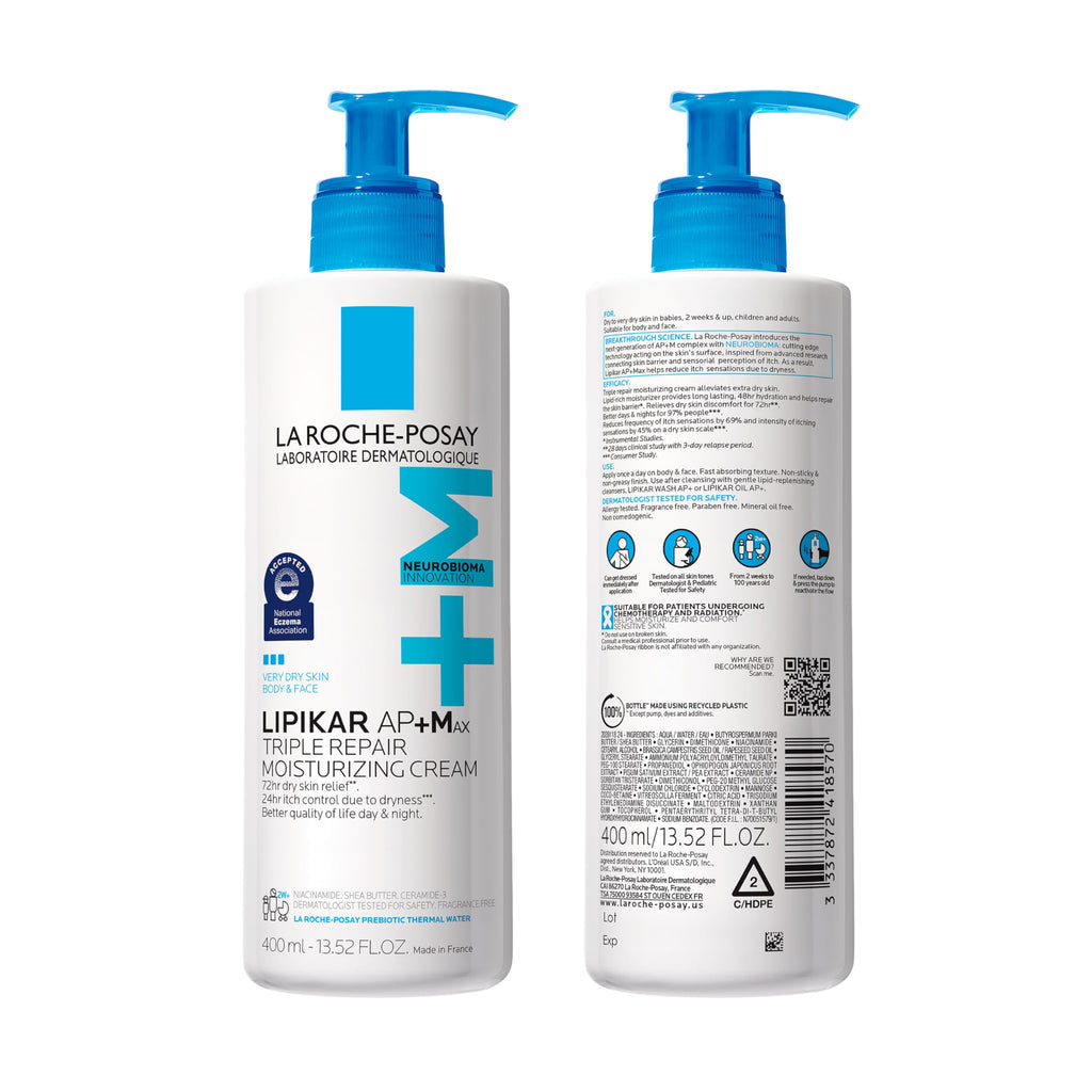 La Roche-Posay Lipikar AP+MAX Triple Repair Moisturizing Body Cream Jansha Store
