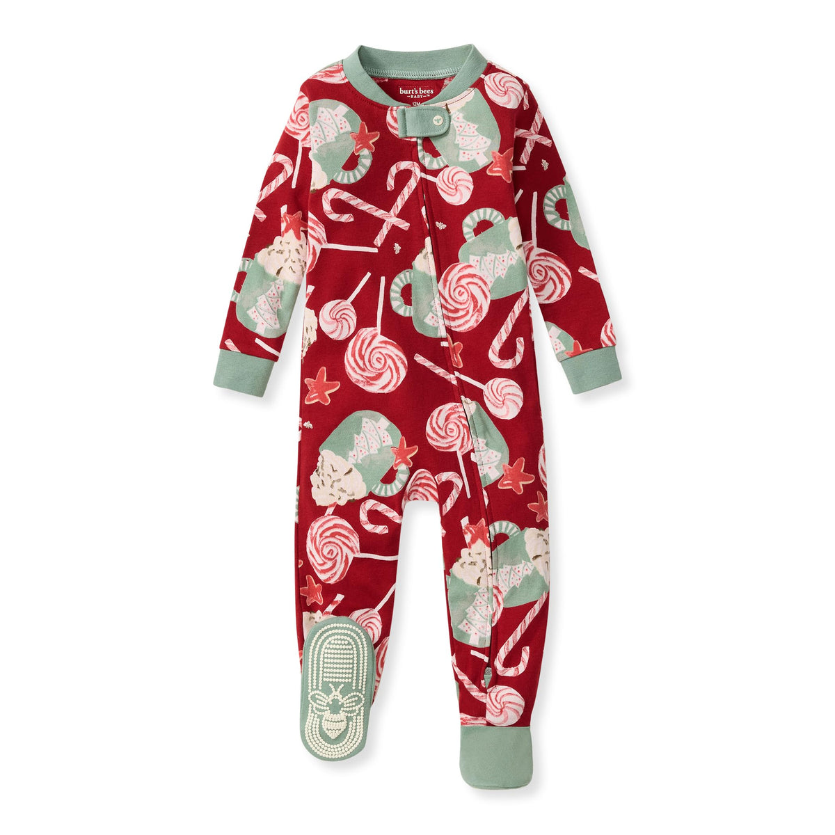 Burt's Bees Baby Baby Girl's Pajamas Sleep and Play Jansha Store