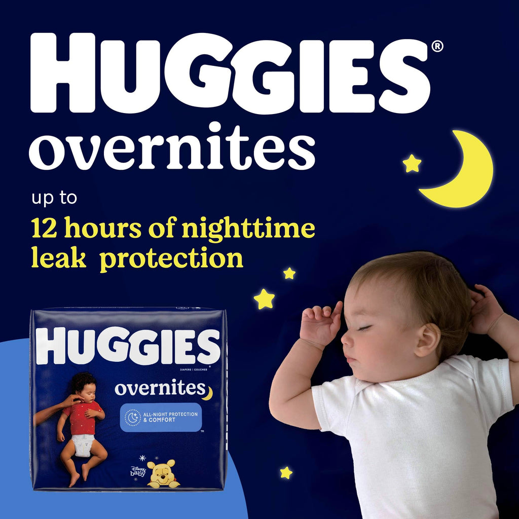 Huggies Overnites Diapers Size 5, 50 Count Jansha Store