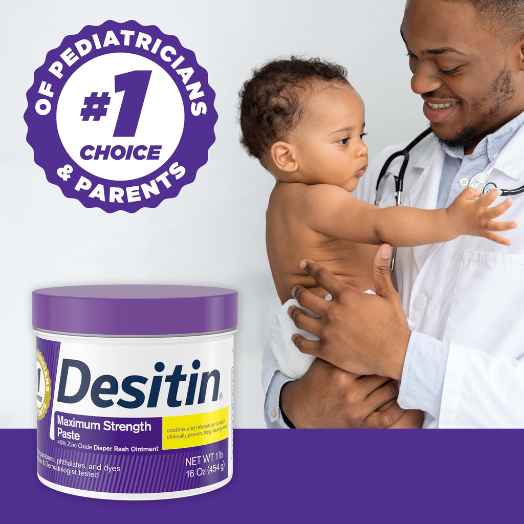 Desitin Maximum Strength Diaper Rash Paste, 40% Zinc Oxide, 4.8 oz Jansha Store