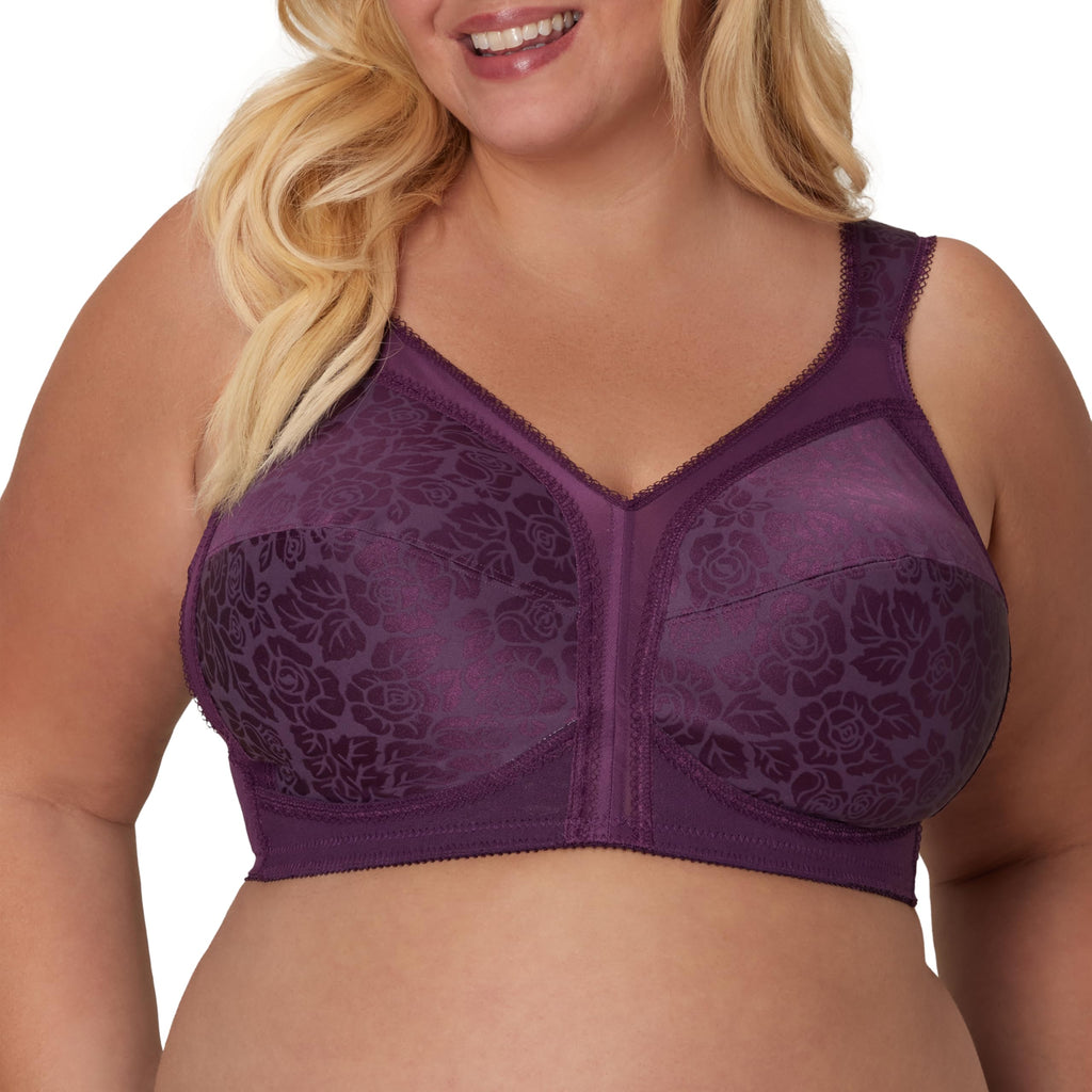 Playtex Women's Wireless Bra, 18 Hour Plus-Size Bras Available, Full Coverage, Smoothing, 4693, Single or 2-Pack Jansha Store