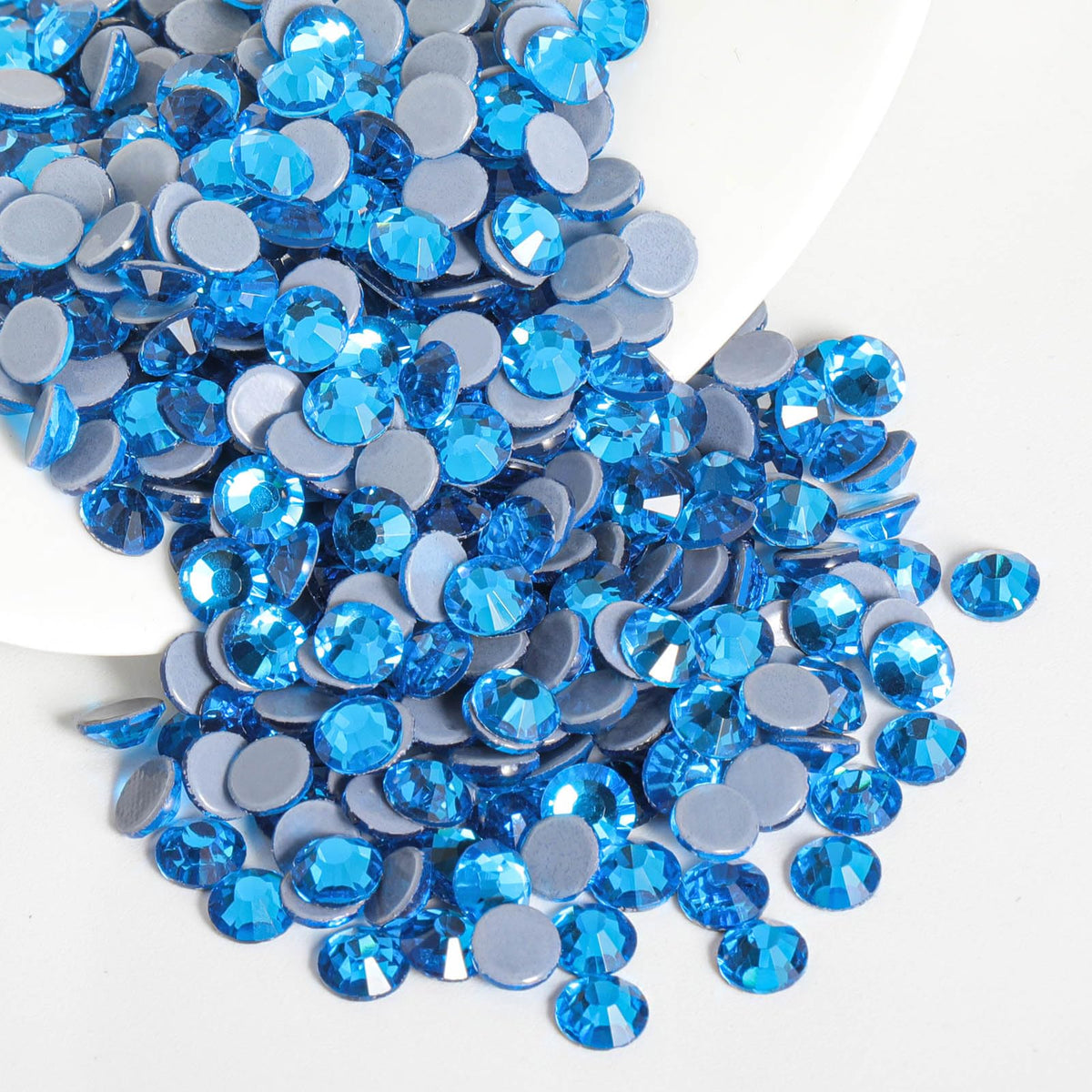 Beadsland Hotfix Rhinestones, Sapphire AB, SS10, 2880pcs Jansha Store