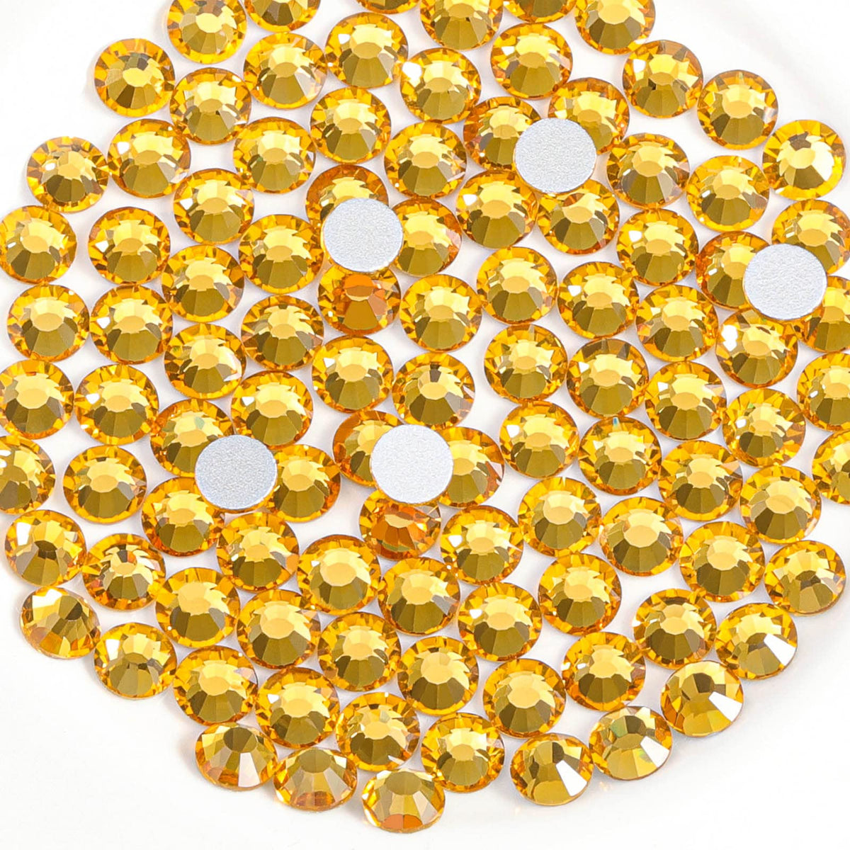 Beadsland Flat Back Crystal Rhinestones,Crystal AB, SS20, 1440pcs Jansha Store