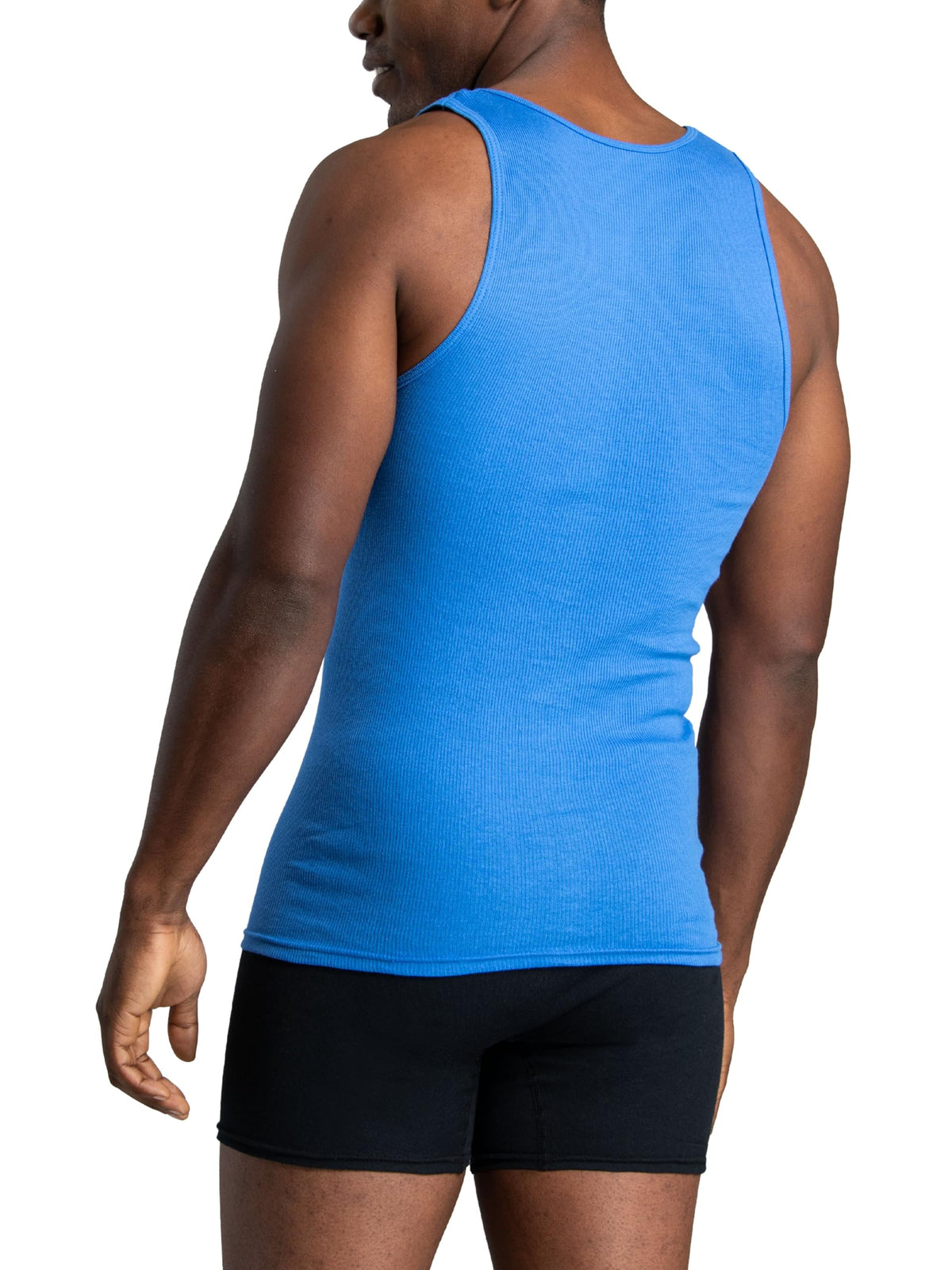 Fruit of the Loom Men's Sleeveless Tag Free Moisture Wicking Tank A-Shirt Jansha Store