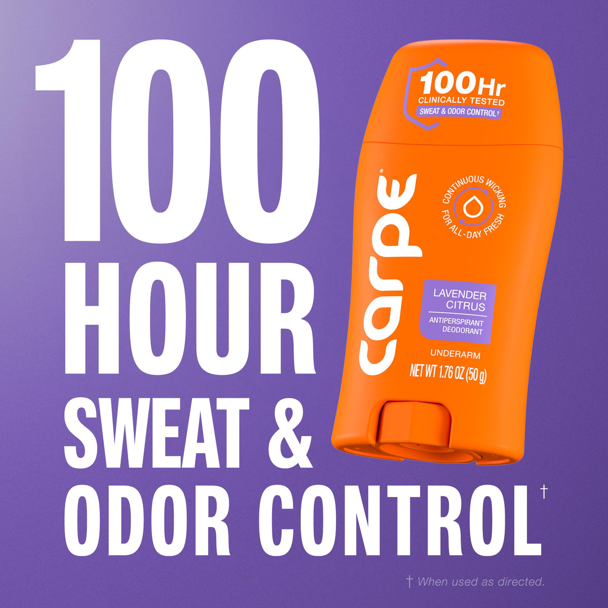 Carpe 100-Hour Antiperspirant Deodorant, Mountain Breeze - 2 Pack Jansha Store