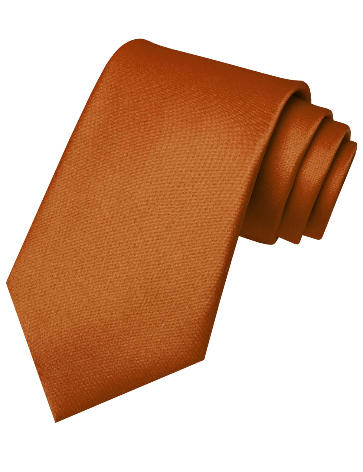 JEMYGINS Solid Color Tie Mens Necktie for Business and Wedding Jansha Store