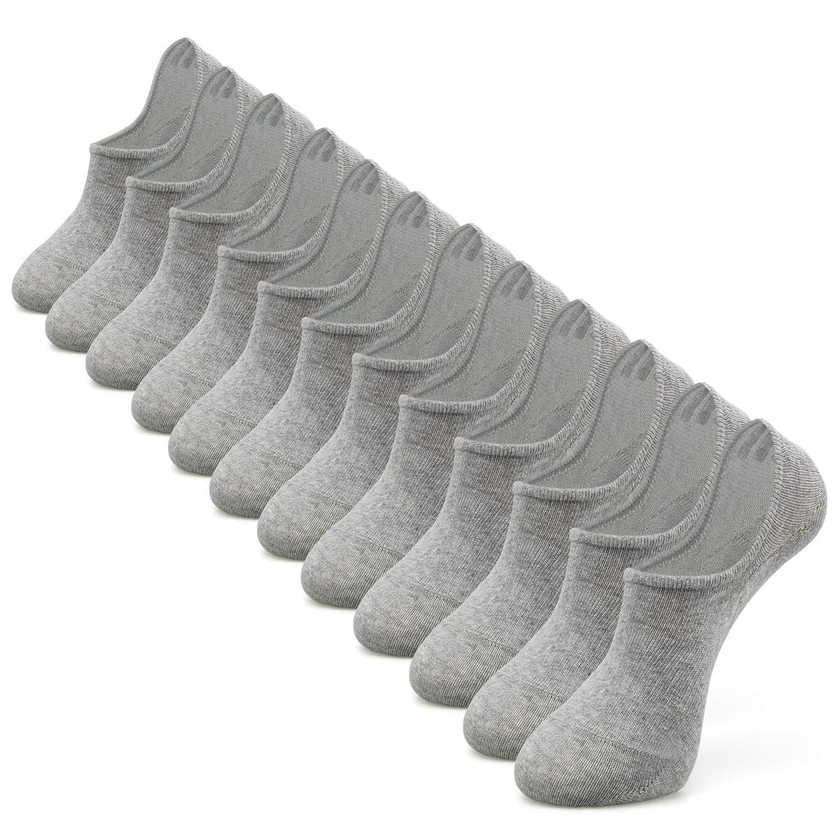 IDEGG Women & Men No Show Low Cut Anti‑Slip Casual Sports Running Socks Jansha Store