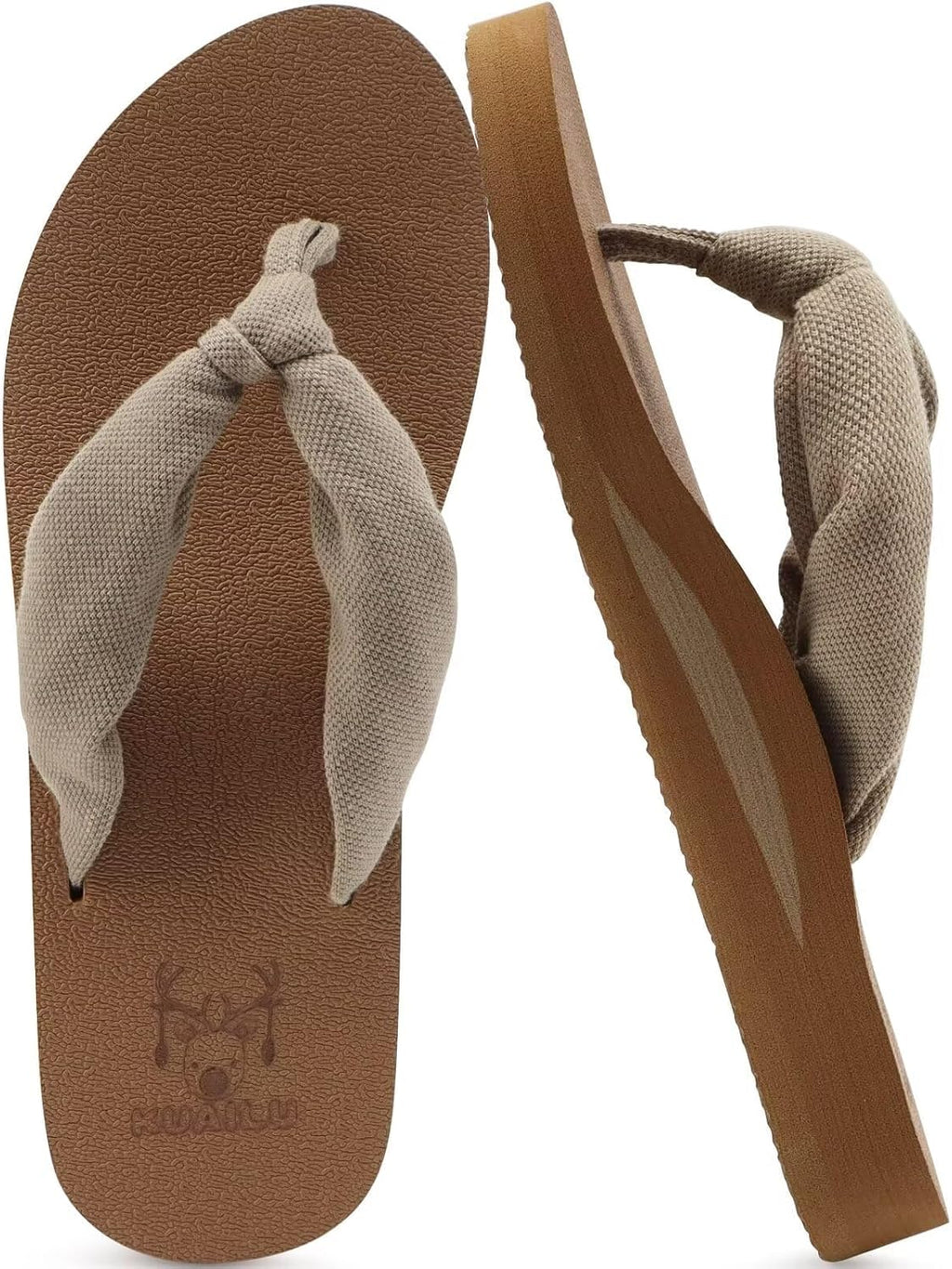 KuaiLu Flip Flops for Women with Arch Support Summer Beach Thong Sandals Jansha Store