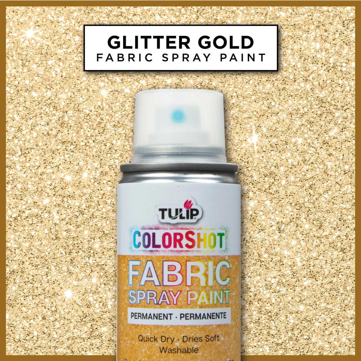 TULIP ColorShot Fabric Spray Paint, Black, 3 oz Jansha Store