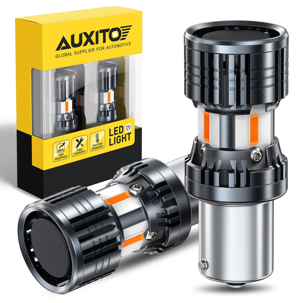 AUXITO 912 921 LED Bulb for Backup Light Reverse Lights High Power 2835 15-SMD Chipsets Error Free T15 906 922 W16W Bulbs, 6000K White, Automotive Light Bulbs (Upgraded, Pack of 2) Jansha Store
