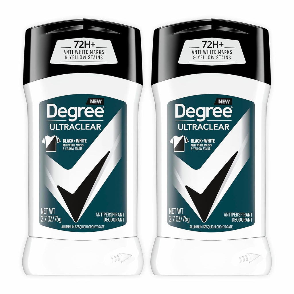 Degree Men UltraClear Antiperspirant Deodorant, 2 Count, 2.7 oz Jansha Store