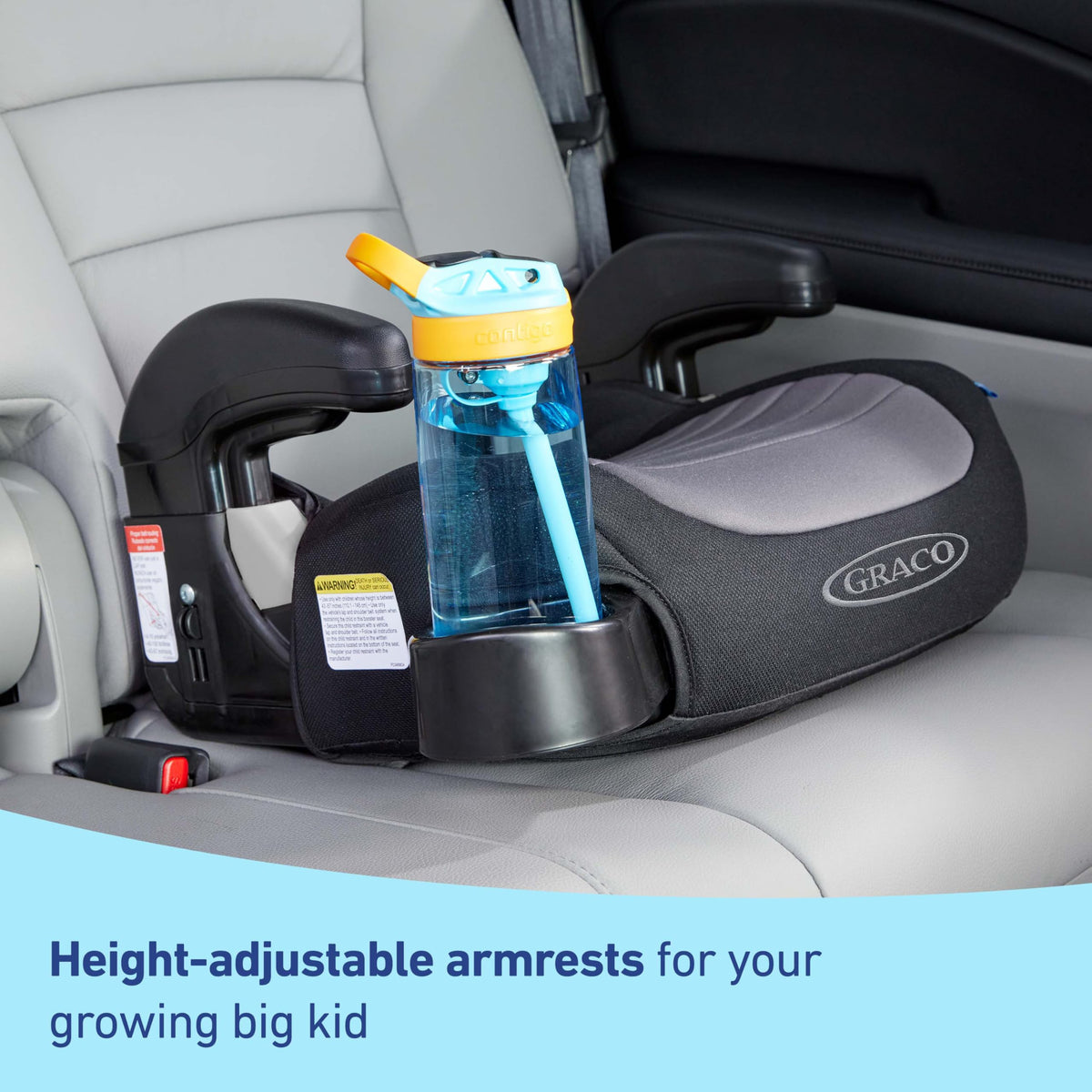 Graco TurboBooster 2.0 Backless Booster Car Seat, Denton Jansha Store