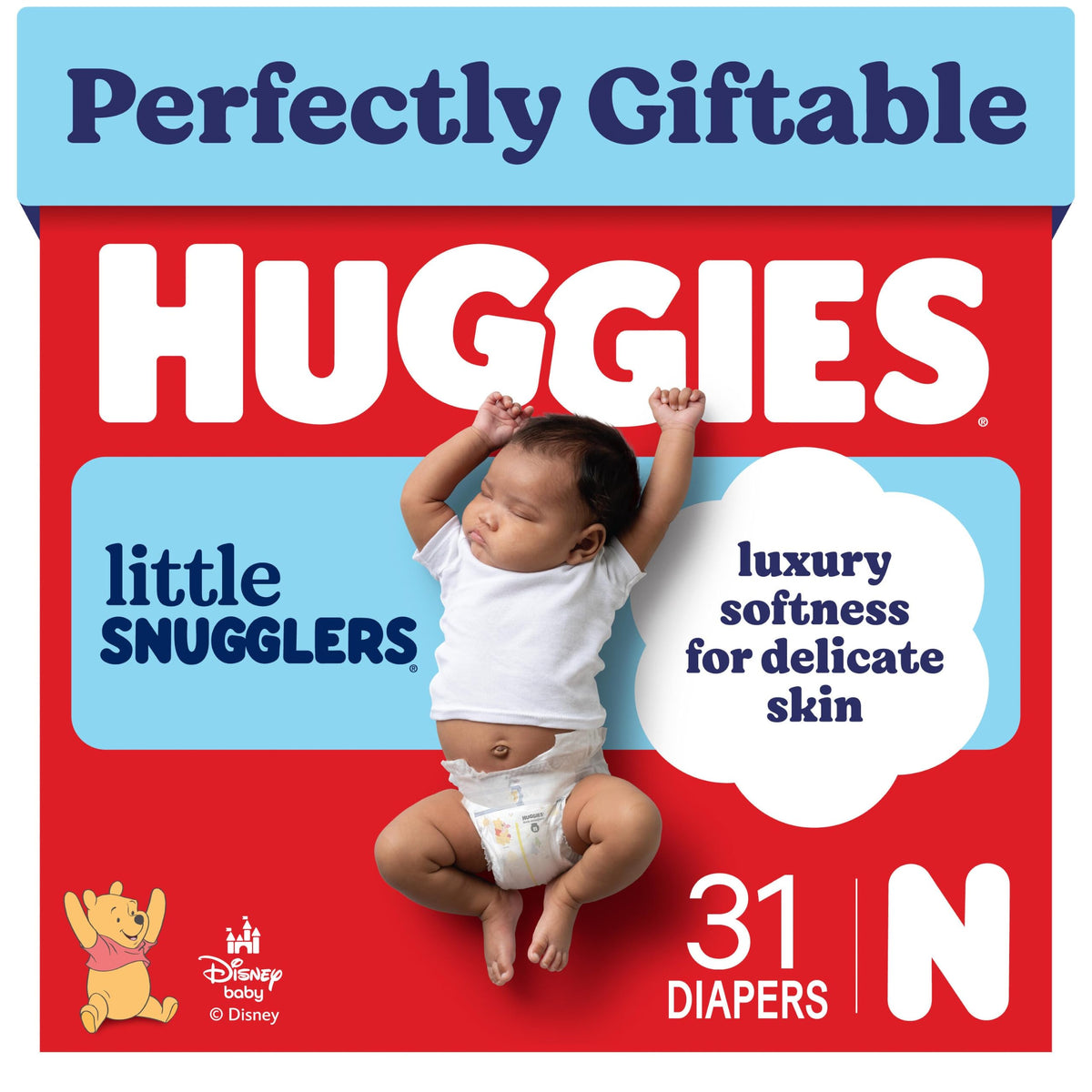 Huggies Little Snugglers Newborn Diapers, 84 Count Jansha Store