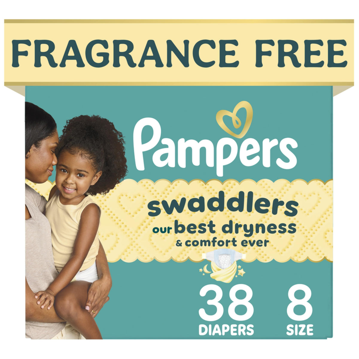 Swaddlers Diapers, Size 4 (15-34 lbs), 150 Count, Fragrance Free, Hypoallergenic, Absorbent, Pediatrician Recommended, Skin Safe Jansha Store