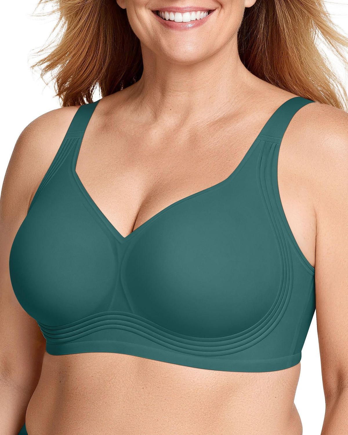 OEAK Womens Wireless Jelly Bras Plus Size Support Push Up Comfortable Bra Jansha Store