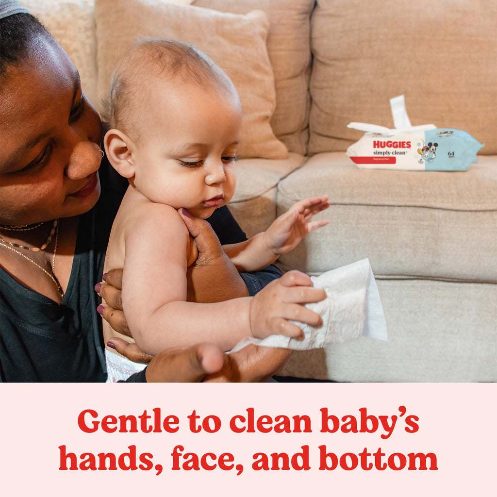 Huggies Simply Clean Baby Wipes, Unscented, 11 Packs, 704 Wipes Jansha Store