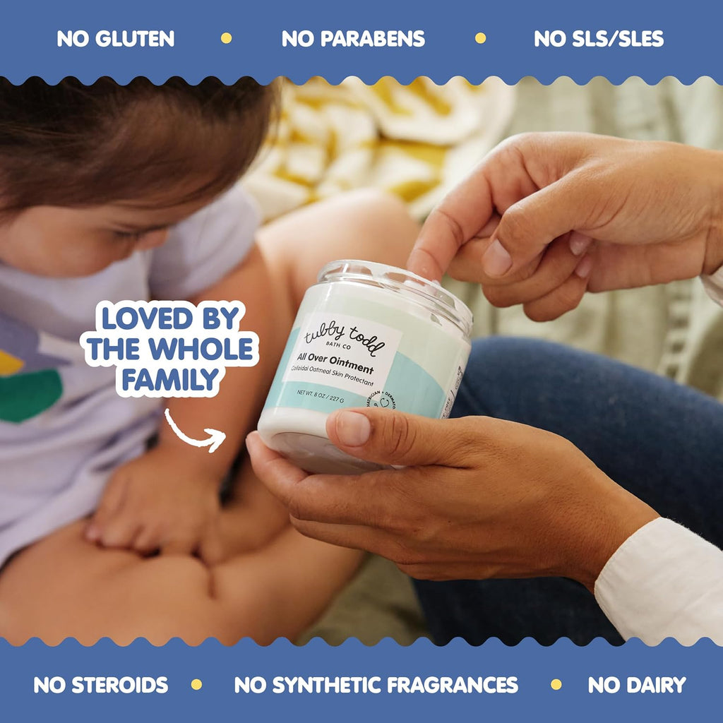 Tubby Todd All Over Ointment, Baby Eczema Cream for Sensitive Skin Jansha Store