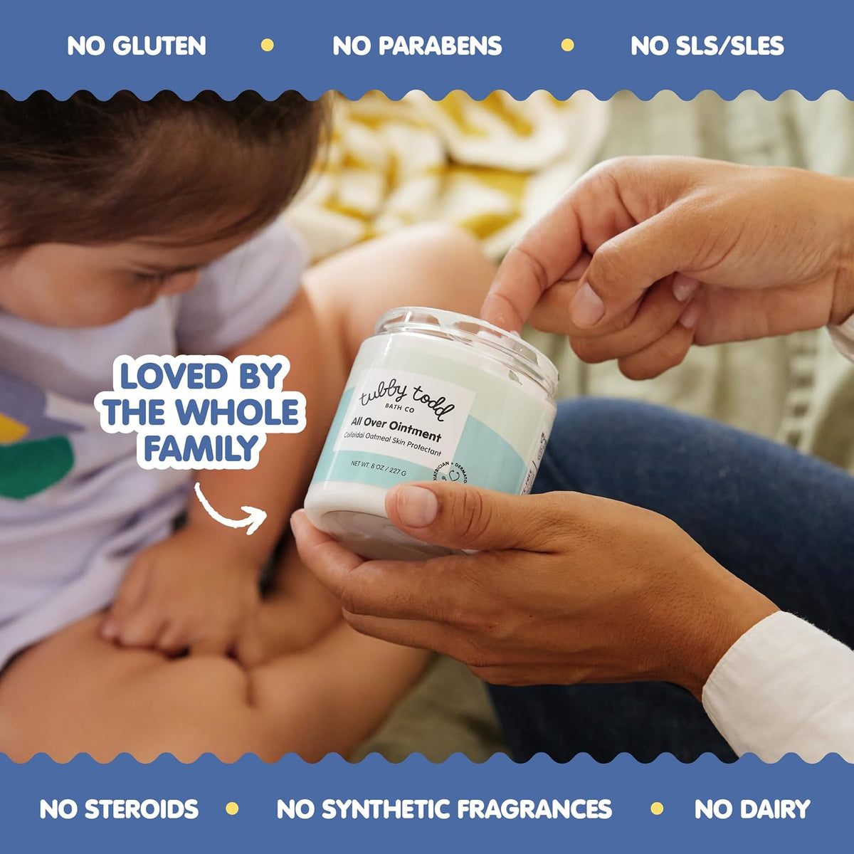 Tubby Todd All Over Ointment, Baby Eczema Cream for Sensitive Skin Jansha Store