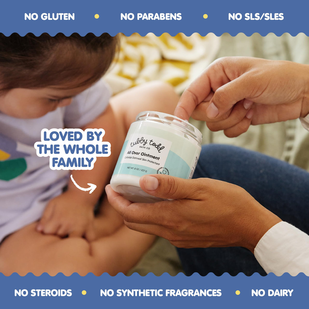 Tubby Todd All Over Ointment, Baby Eczema Cream for Sensitive Skin Jansha Store