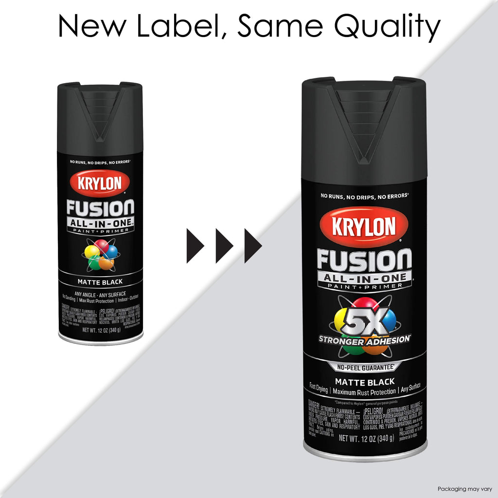 Krylon Fusion All-In-One 12 Oz. Gloss Spray Paint, Hot Pink - 1 Each Jansha Store