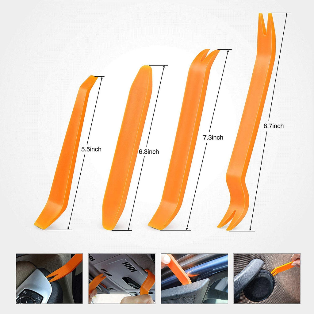GOOACC 240PCS Bumper Retainer Clips Car Plastic Rivets Fasteners Push Retainer Kit 12 Popular Sizes Auto Push Pin Rivets Set -Door Trim Panel Fender Clips for GM Ford Toyota Honda Chrysler Jansha Store