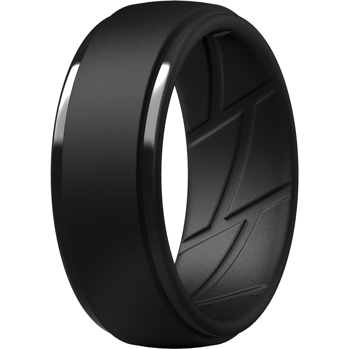 ThunderFit Men's Silicone Rings, Breathable Rubber Bands, 10mm Wide Jansha Store