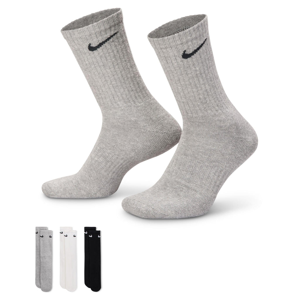 Nike Adult Everyday Cushioned Training Crew Socks (6-Packs) | Mens & Womens Jansha Store