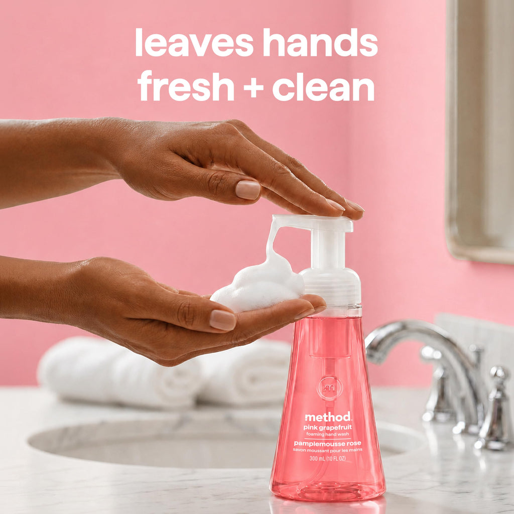 method Foaming Hand Wash, Waterfall, 10 fl oz, 3 pack Jansha Store