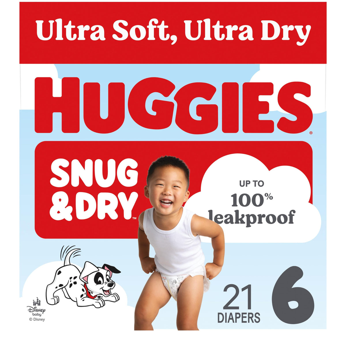 Huggies Snug & Dry Diapers Size 1, 44 Count Jansha Store