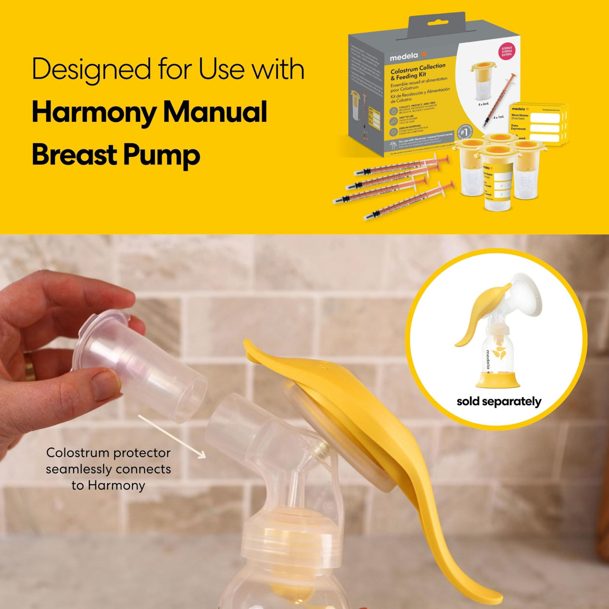 Medela Harmony Manual Breast Pump, On-the-Go, More Milk Output Jansha Store