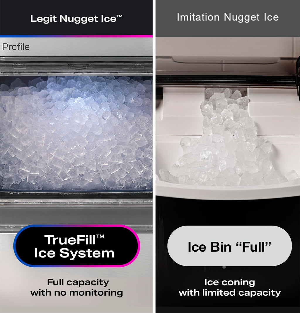 GE Profile Opal 2.0 Ultra Nugget Ice Maker with .75 Gallon Side Tank and Scale Inhibiting Filter, Scoop Included, 38 lbs in 24 Hours, Pellet Ice Machine with WiFi & Smart Connected, Black Jansha Store