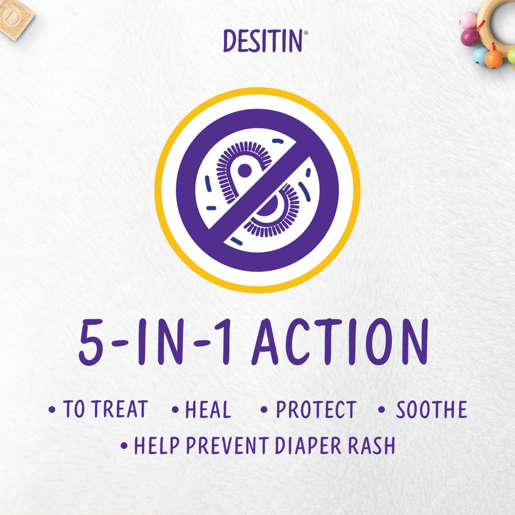 Desitin Maximum Strength Diaper Rash Paste, 40% Zinc Oxide, 4.8 oz Jansha Store