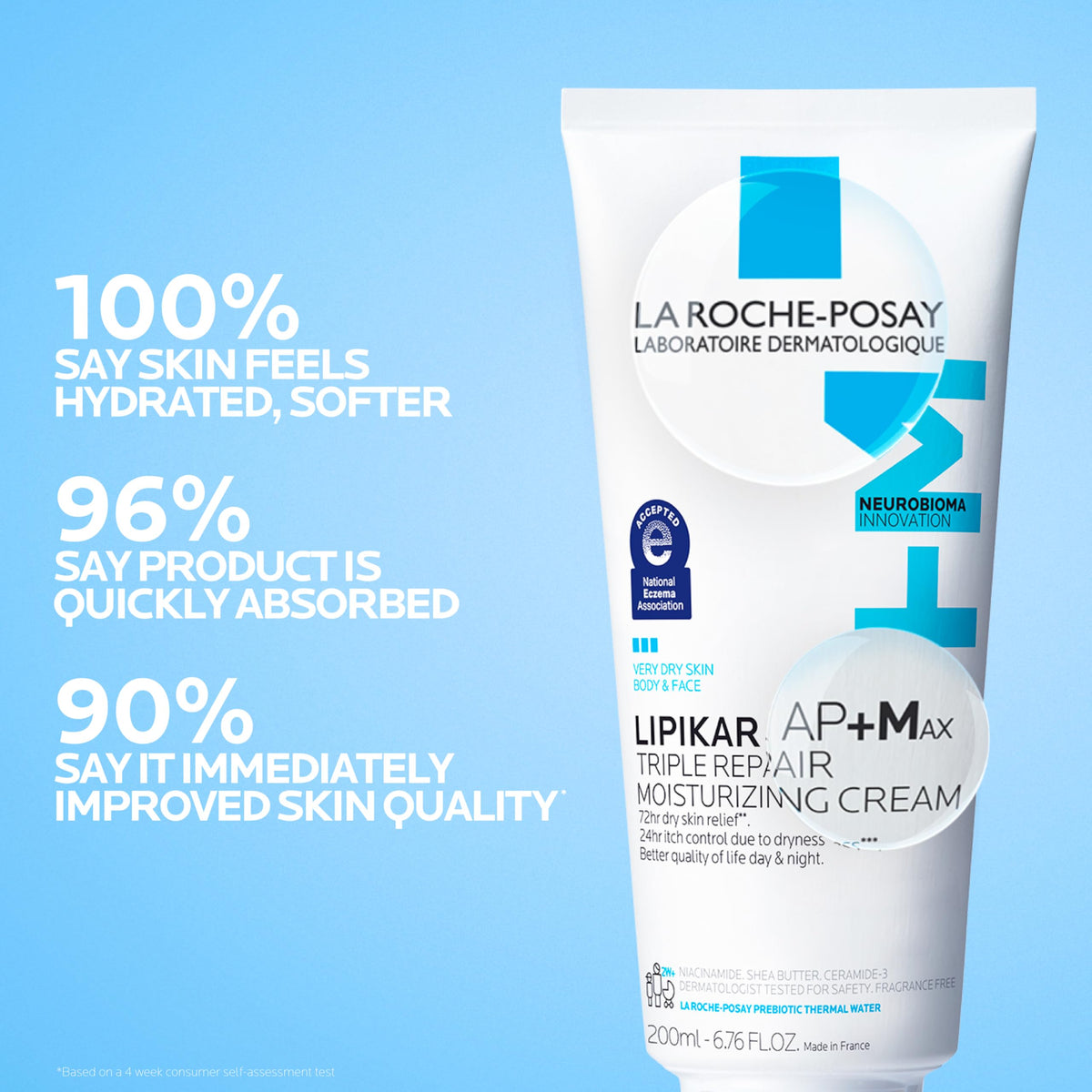 La Roche-Posay Lipikar AP+MAX Triple Repair Moisturizing Body Cream Jansha Store