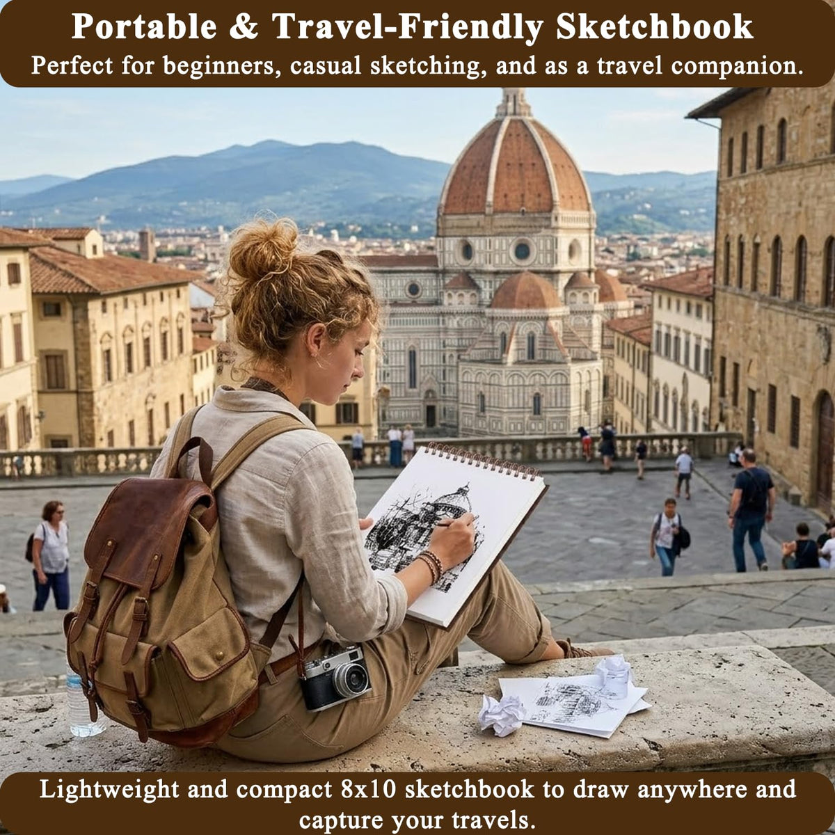 Fuxi Coloring Book & Sketchbook Set, 2-Pack, 9 x 12 in Jansha Store