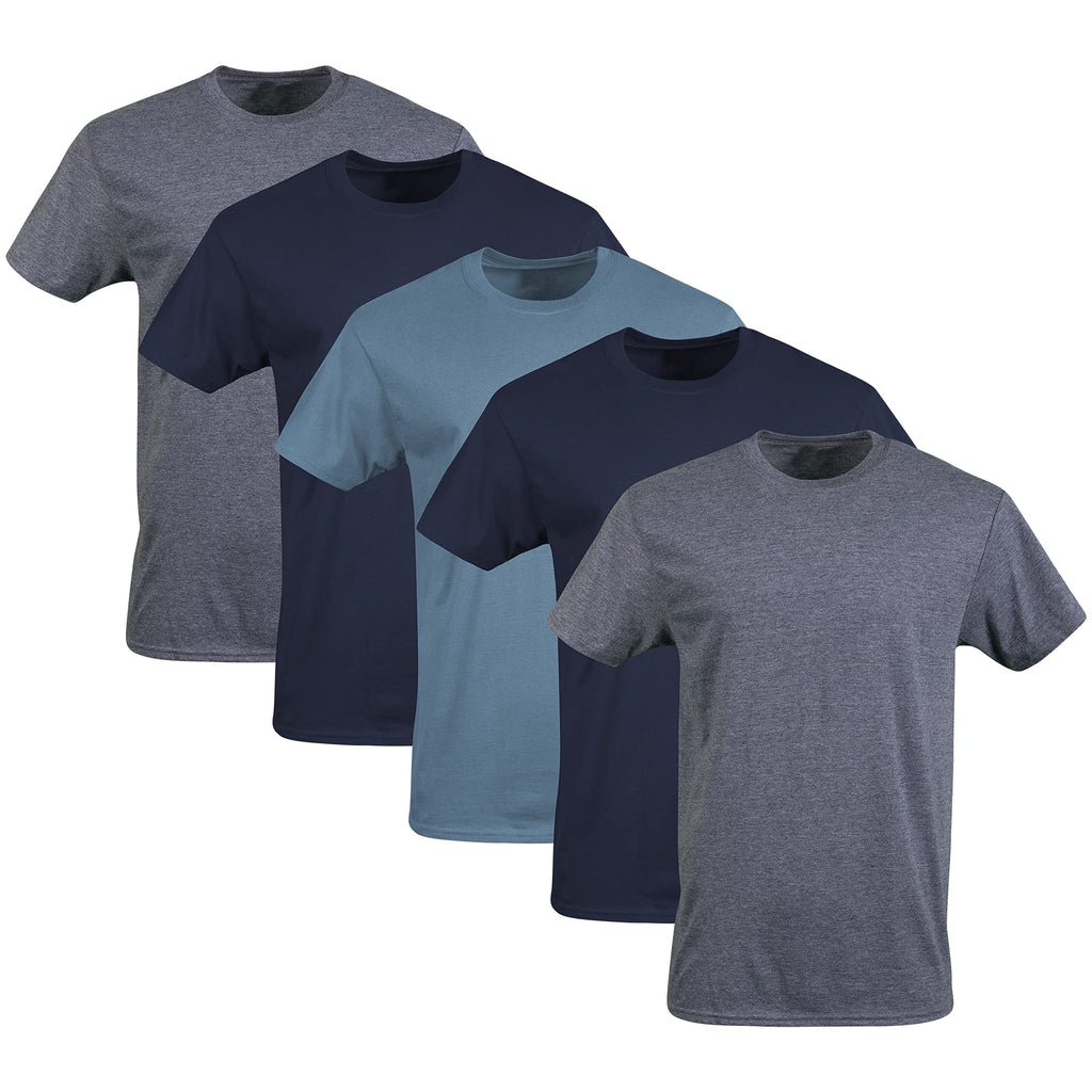 Gildan Men's Crew T-Shirts, Multipack, Style G1100 Jansha Store