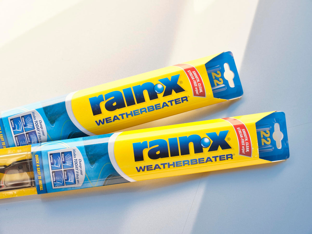 Rain-X 820149 WeatherBeater Wiper Blades, 22" Windshield Wipers (Pack of 2), Automotive Replacement Windshield Wiper Blades That Meet Or Exceed OEM Quality And Durability Jansha Store
