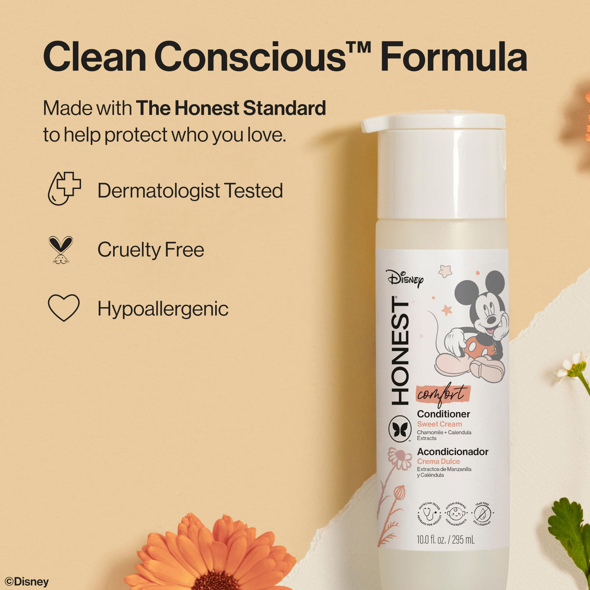 The Honest Company Conditioner, Hypoallergenic, Fragrance-Free, 10 fl oz Jansha Store