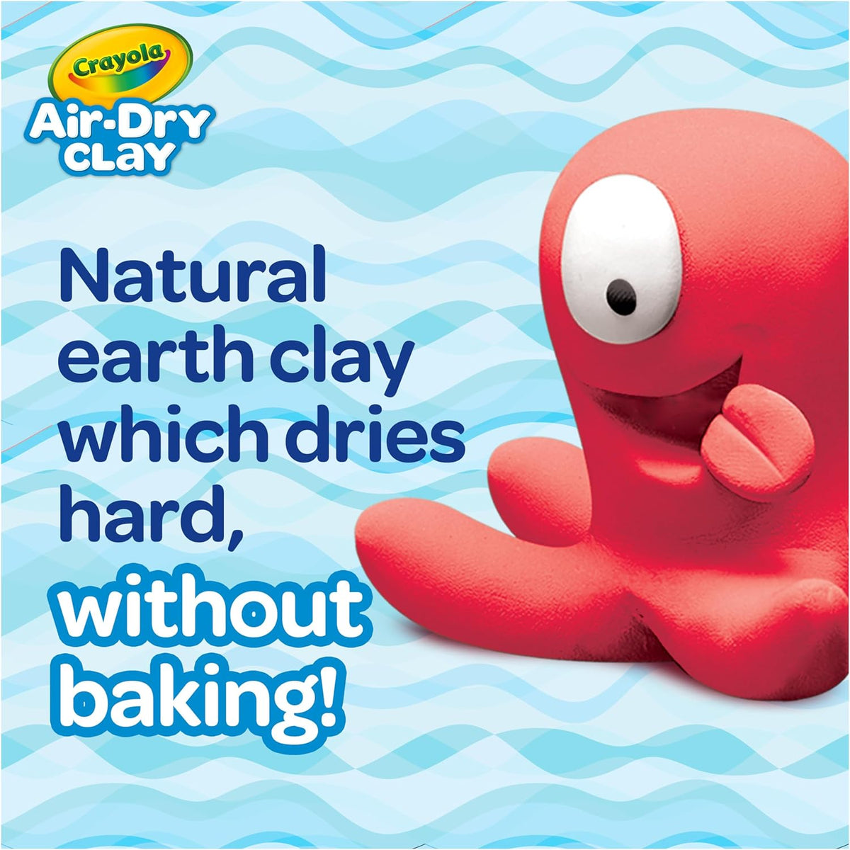 Crayola Air Dry Clay (5lbs), Teacher Supplies, Natural White Modeling Clay for Kids, Sculpting Material, Bulk Craft Supplies for Art Classrooms Jansha Store