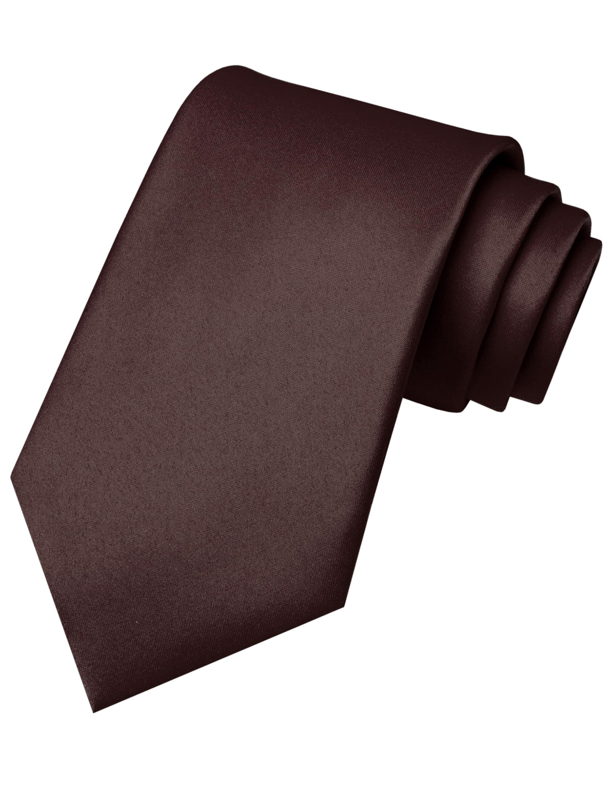 JEMYGINS Solid Color Tie Mens Necktie for Business and Wedding Jansha Store