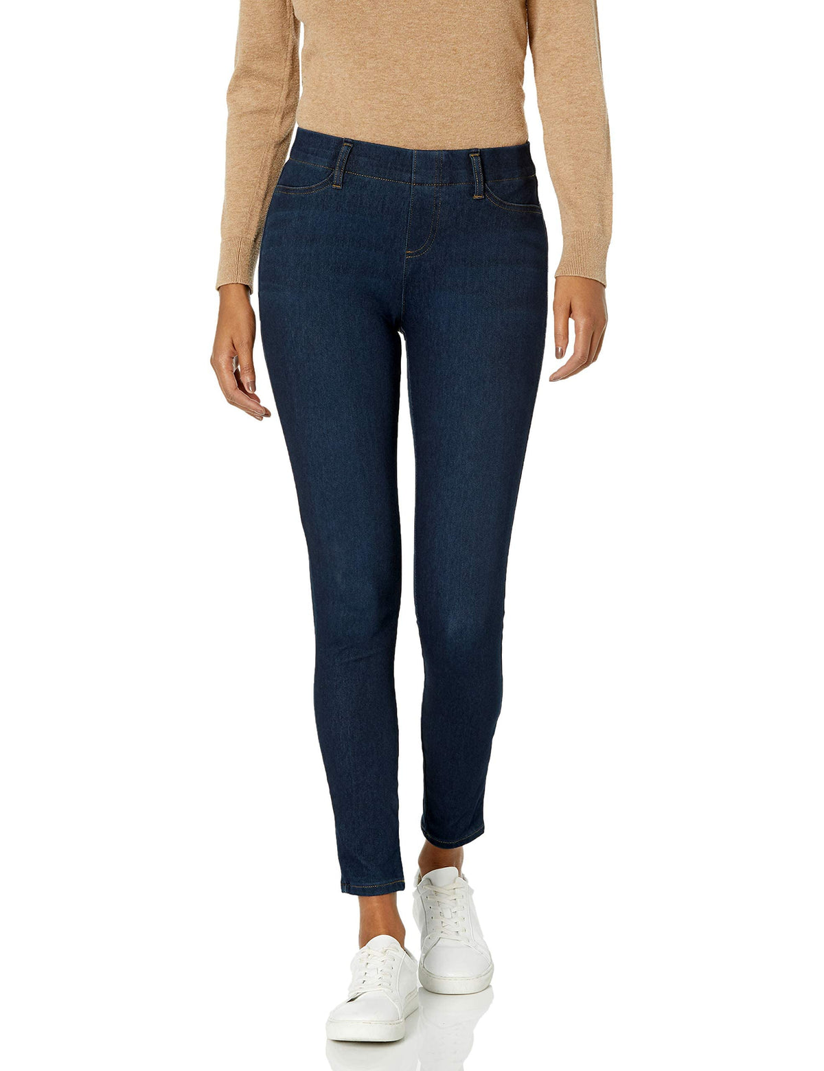 Amazon Essentials Women's Pull-On Mid Rise Stretchy Knit Jegging Jansha Store