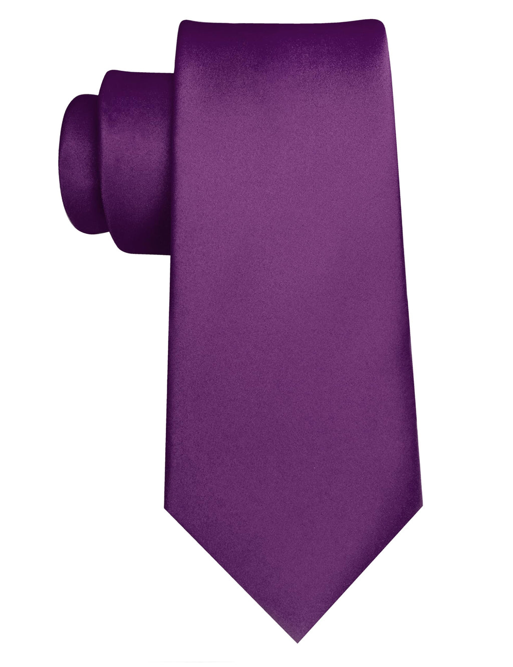 JEMYGINS Solid Color Tie Mens Necktie for Business and Wedding Jansha Store