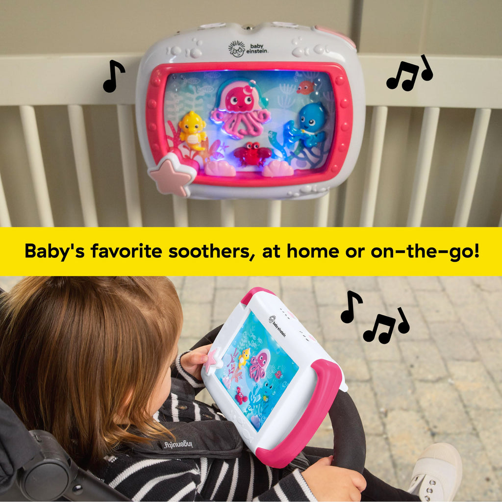 Baby Einstein Sea Dreams Soother Musical Crib Toy and Sound Machine, Newborn and up Jansha Store