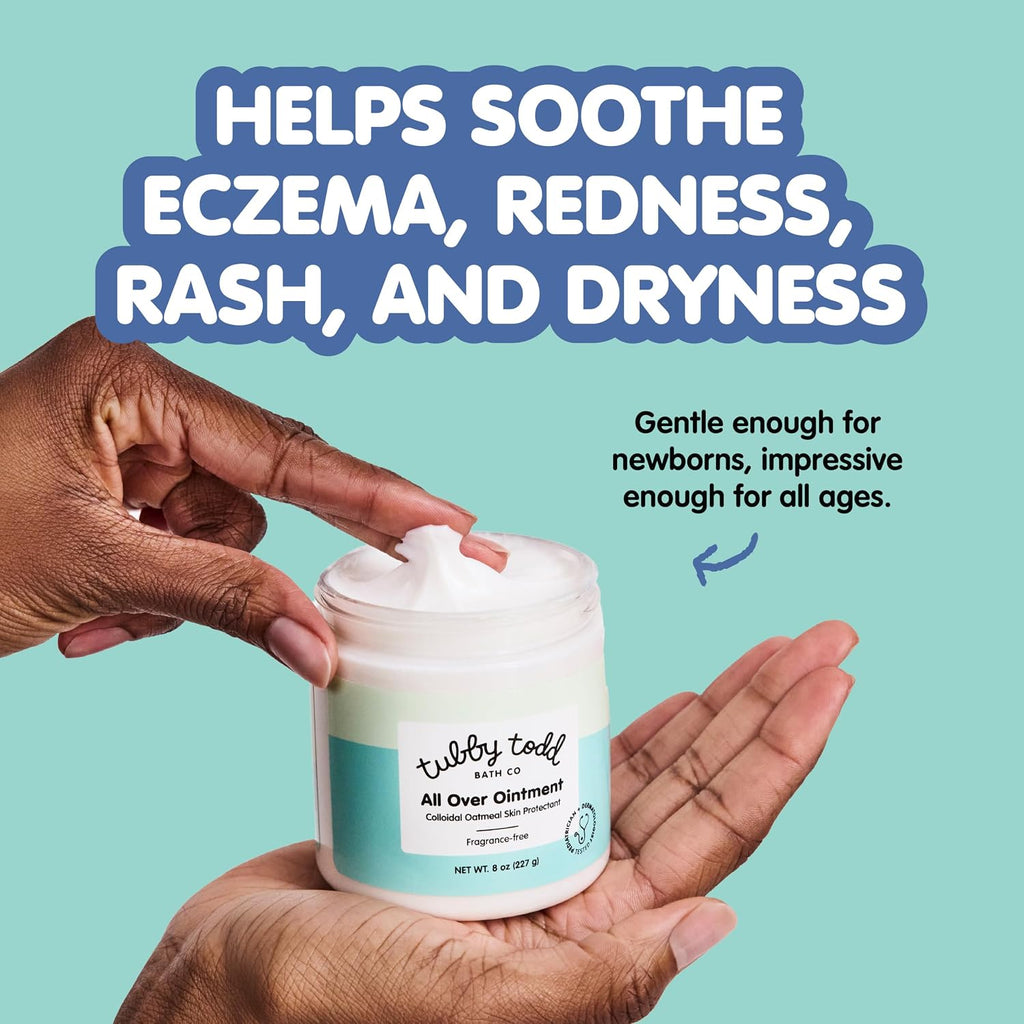 Tubby Todd All Over Ointment, Baby Eczema Cream for Sensitive Skin Jansha Store