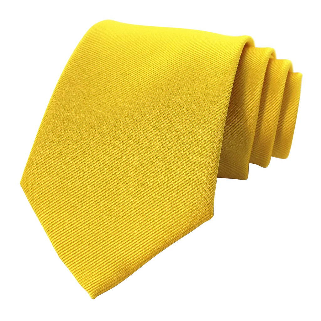 RBOCOTT Solid Color Tie Formal Necktie for Men Jansha Store