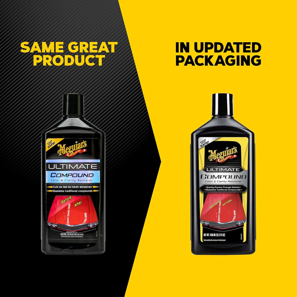 Meguiar's Ultimate Compound, Pro-Grade Car Scratch Remover, 15.2 Oz Jansha Store