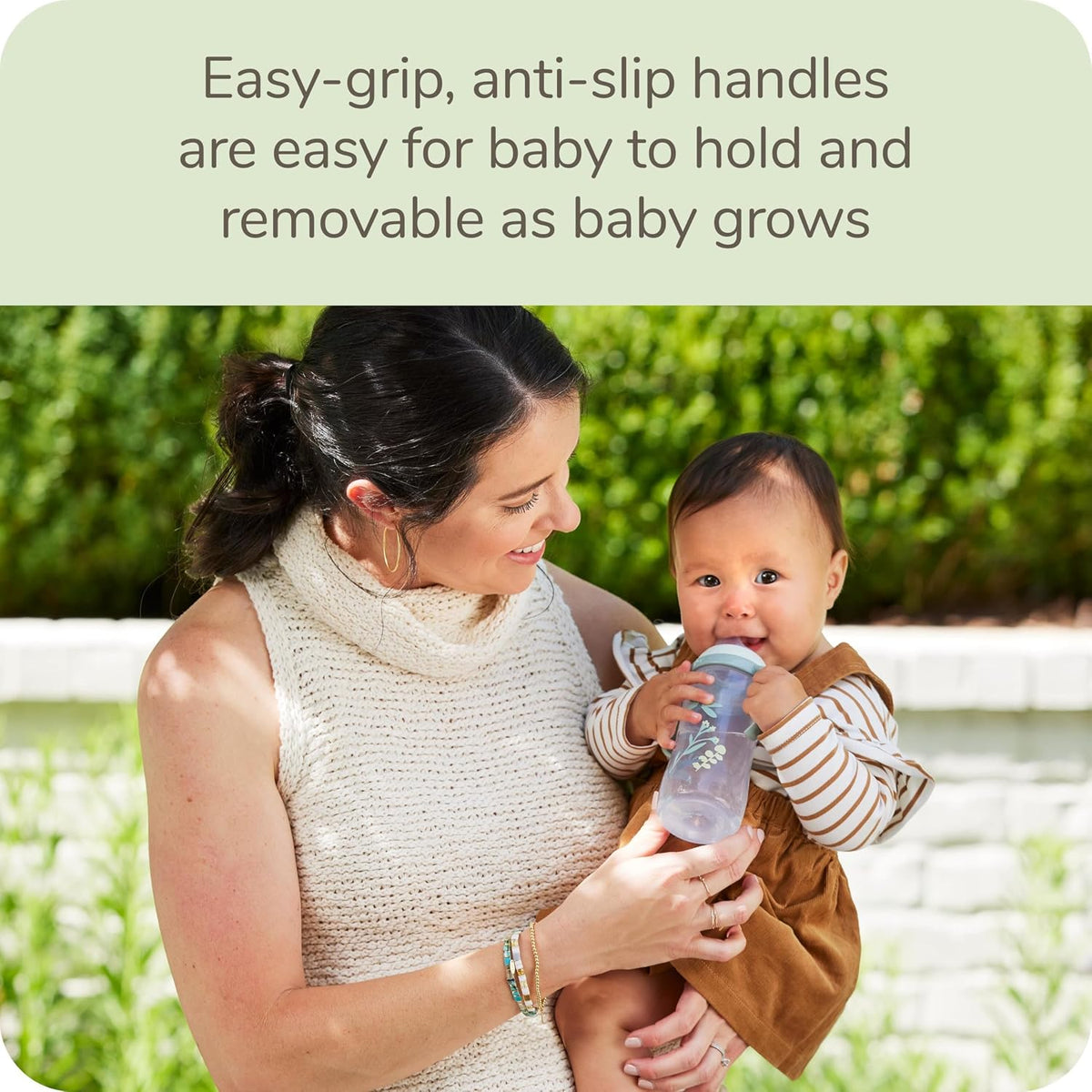 NUK for Nature Learner Cup, 10 oz, 9+ Months – BPA Free, Spill Proof Sippy Cup Jansha Store