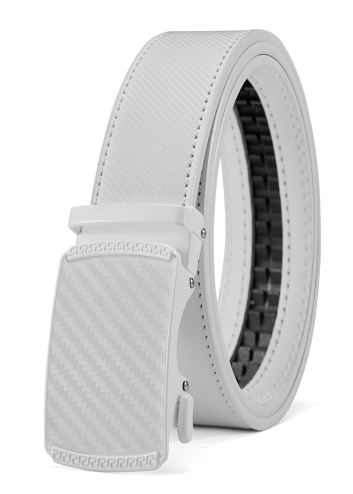 CHAOREN Men's Leather Ratchet Belt - Customizable Fit (35mm) Jansha Store