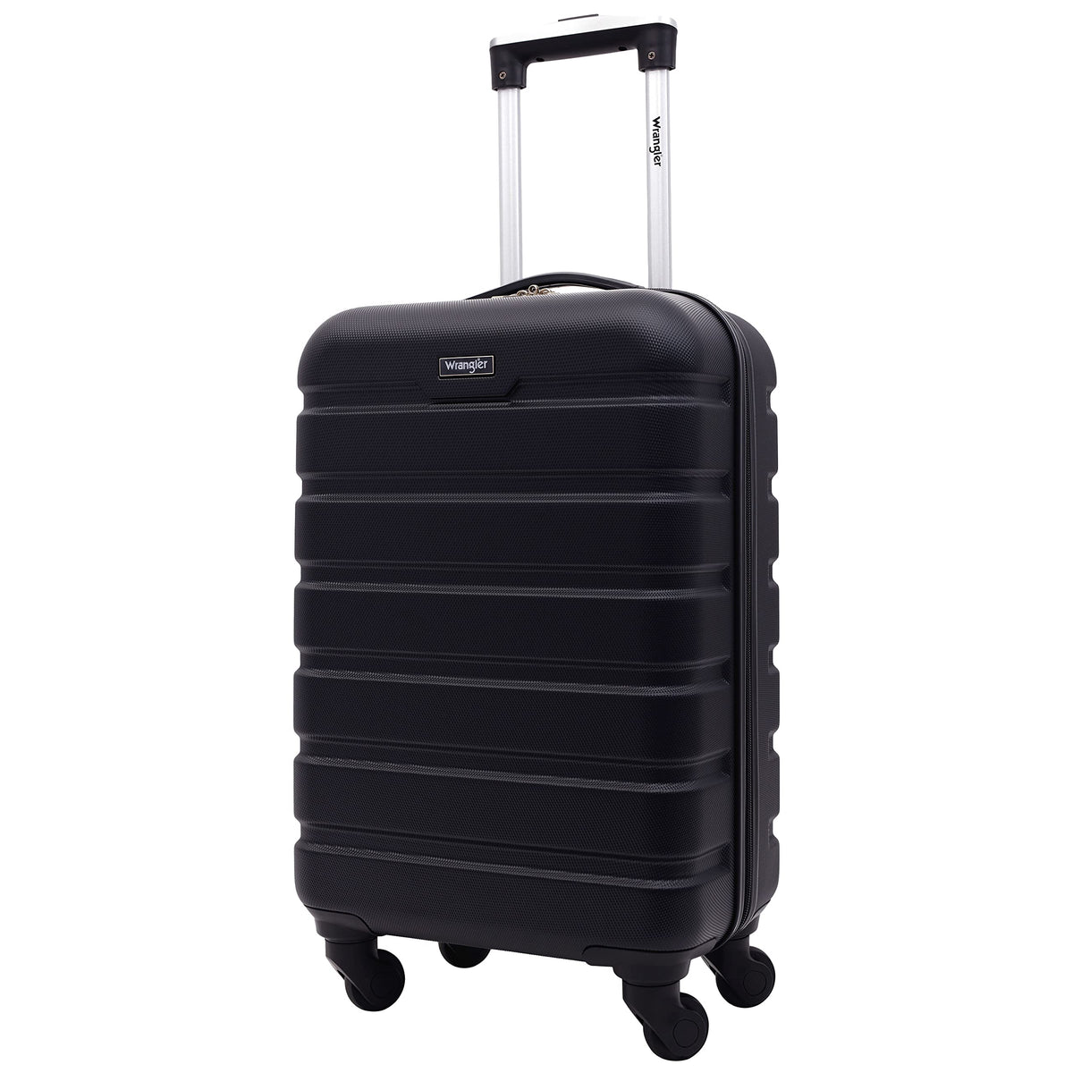 Wrangler 22" Hardside Spinner Carry-On Luggage, Teal Jansha Store