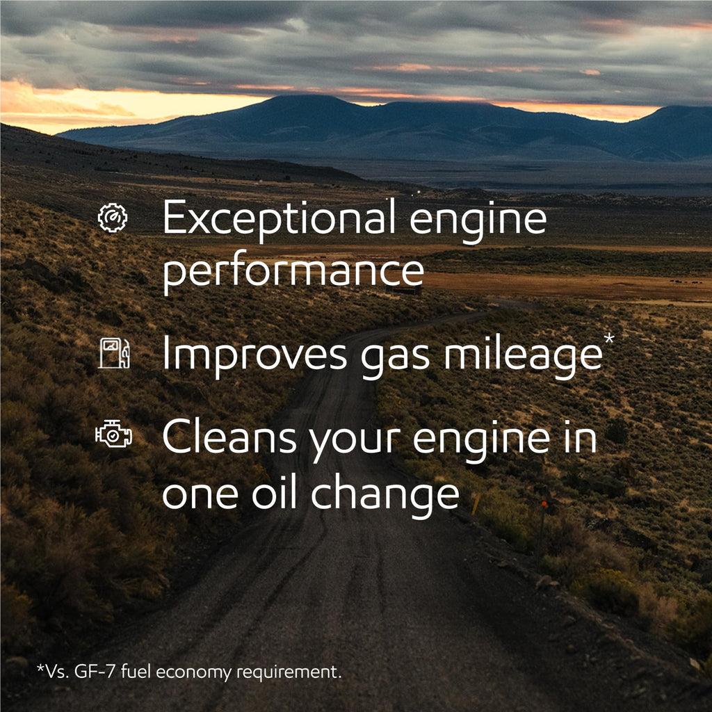 Mobil 1 Advanced Fuel Economy Full Synthetic Motor Oil 0W-20, 5 Quart Jansha Store