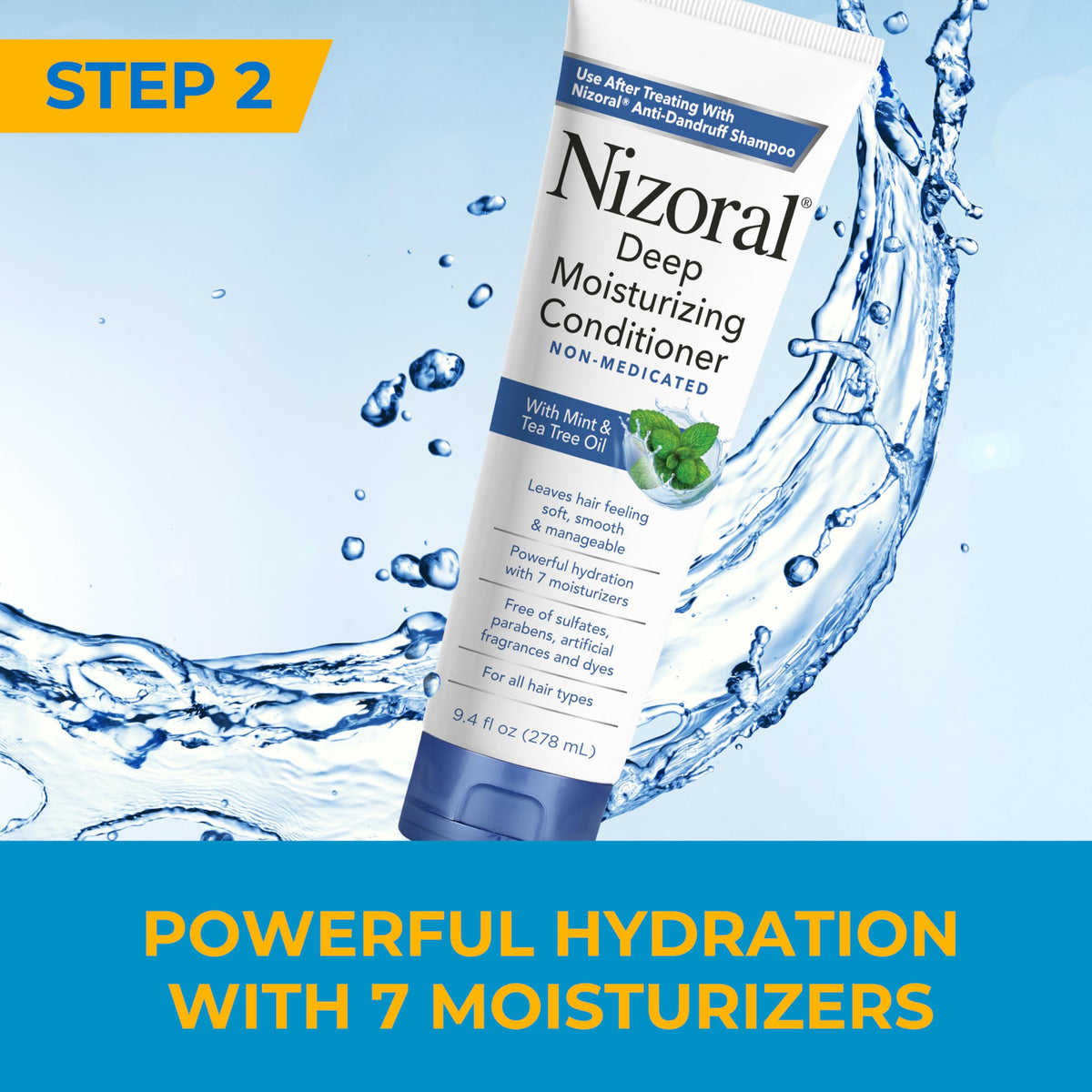 Nizoral Anti-Dandruff Shampoo with 1% Ketoconazole, Fresh Scent, 7 Fl Oz Jansha Store